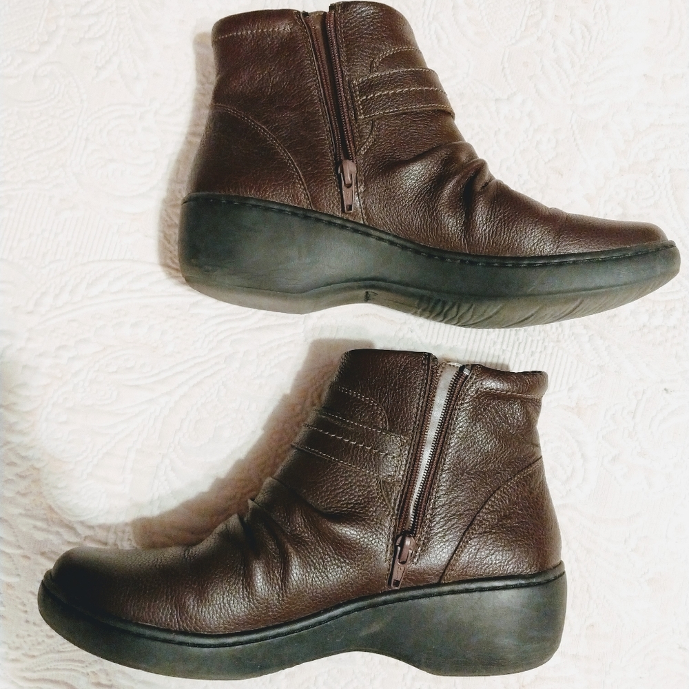 Clark's Ankle Boots Leather